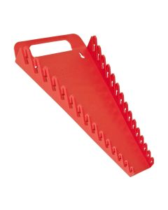 ERN5088 image(1) - Ernst Manufacturing 15 Tool GRIPPER Wrench Organizer-Red